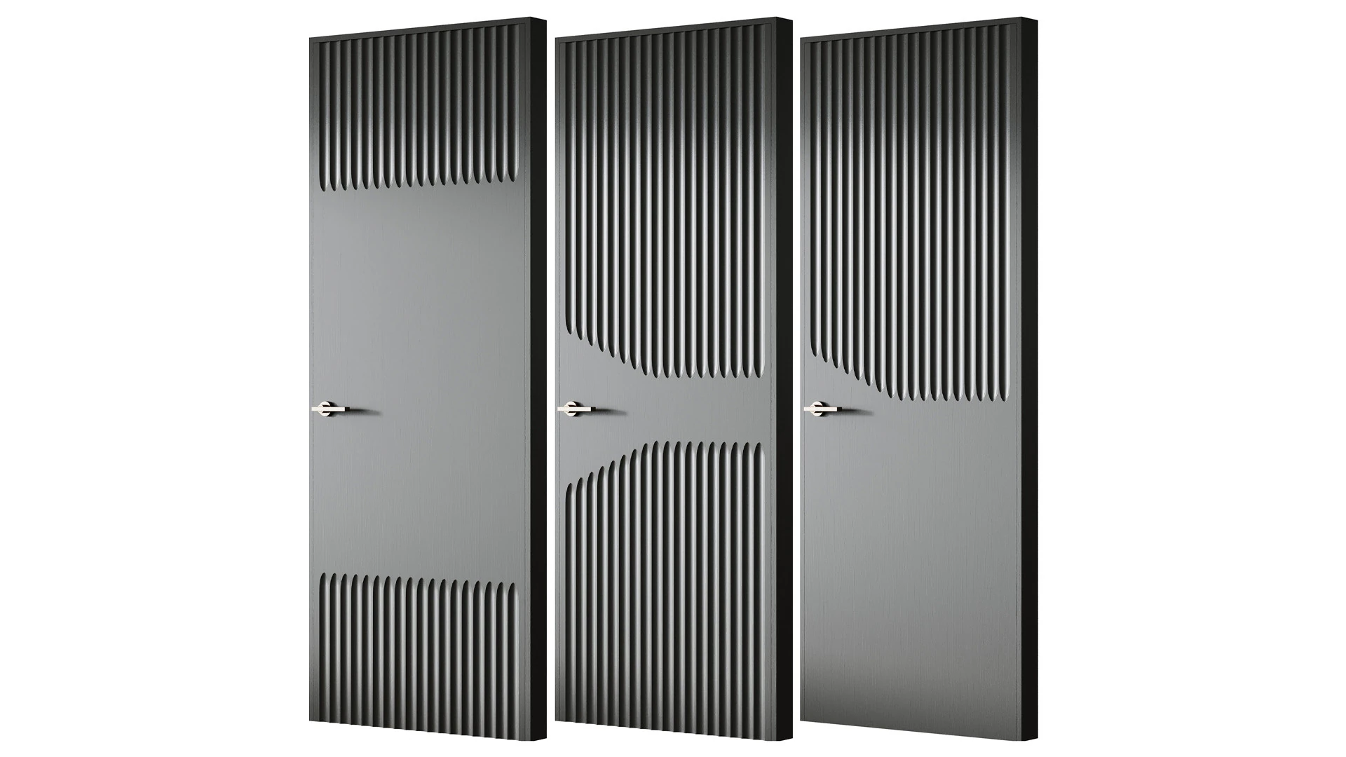 Interior Door 29 3D Model .c4d .max .obj .3ds .fbx .stl .blend 