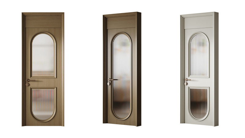 Interior door 35 3D 模型 .c4d .max .obj .3ds .fbx .stl .blend