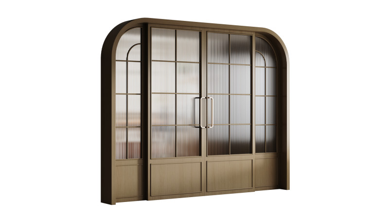 Interior Door 37 3D Модель .c4d .max .obj .3ds .fbx .stl .blend