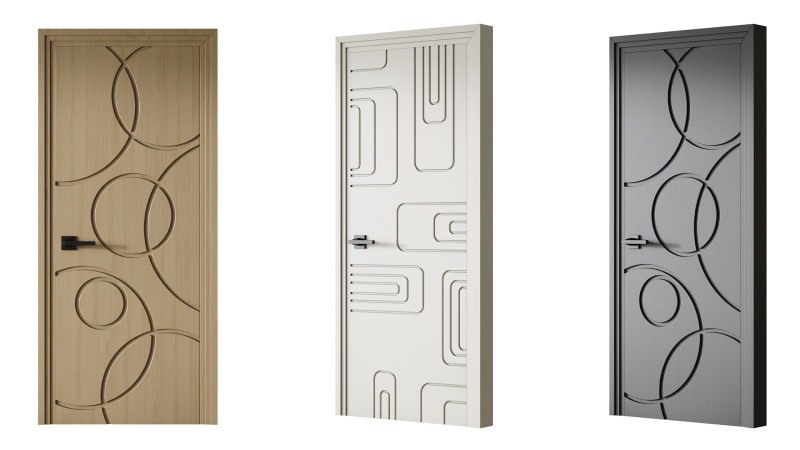 Interior Door 38 Modelo 3D .c4d .max .obj .3ds .fbx .stl .blend