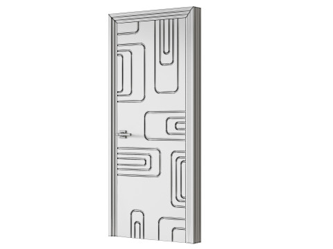 Interior Door 38 Modelo 3D