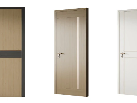 Міжкімнатні двері 39 3D Модель