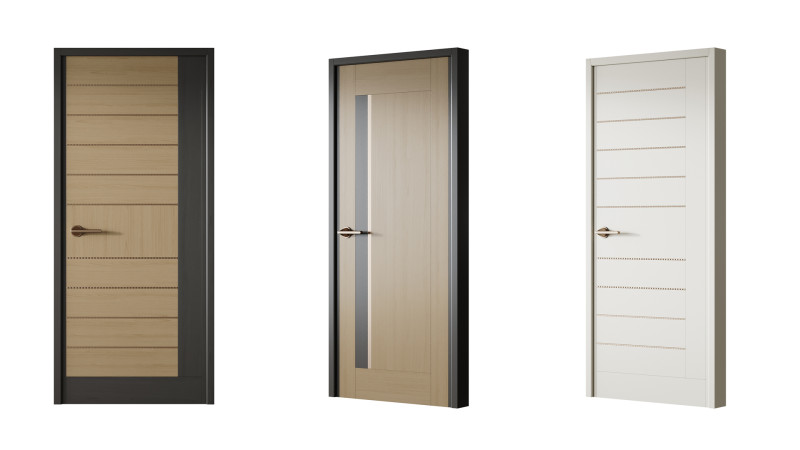 Interior door 40 Modello 3D .c4d .max .obj .3ds .fbx .stl .blend 