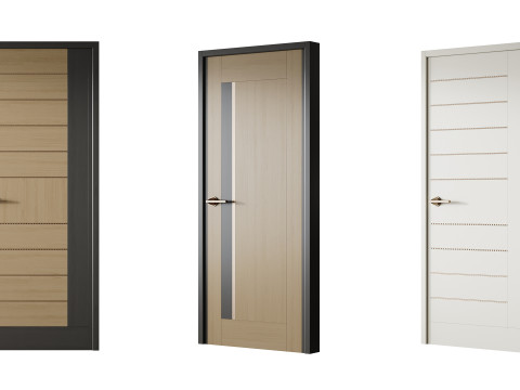 Interior door 40 Modèle 3D