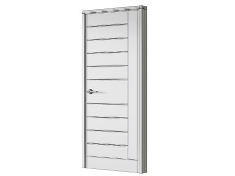 Interior door 40 Modello 3D