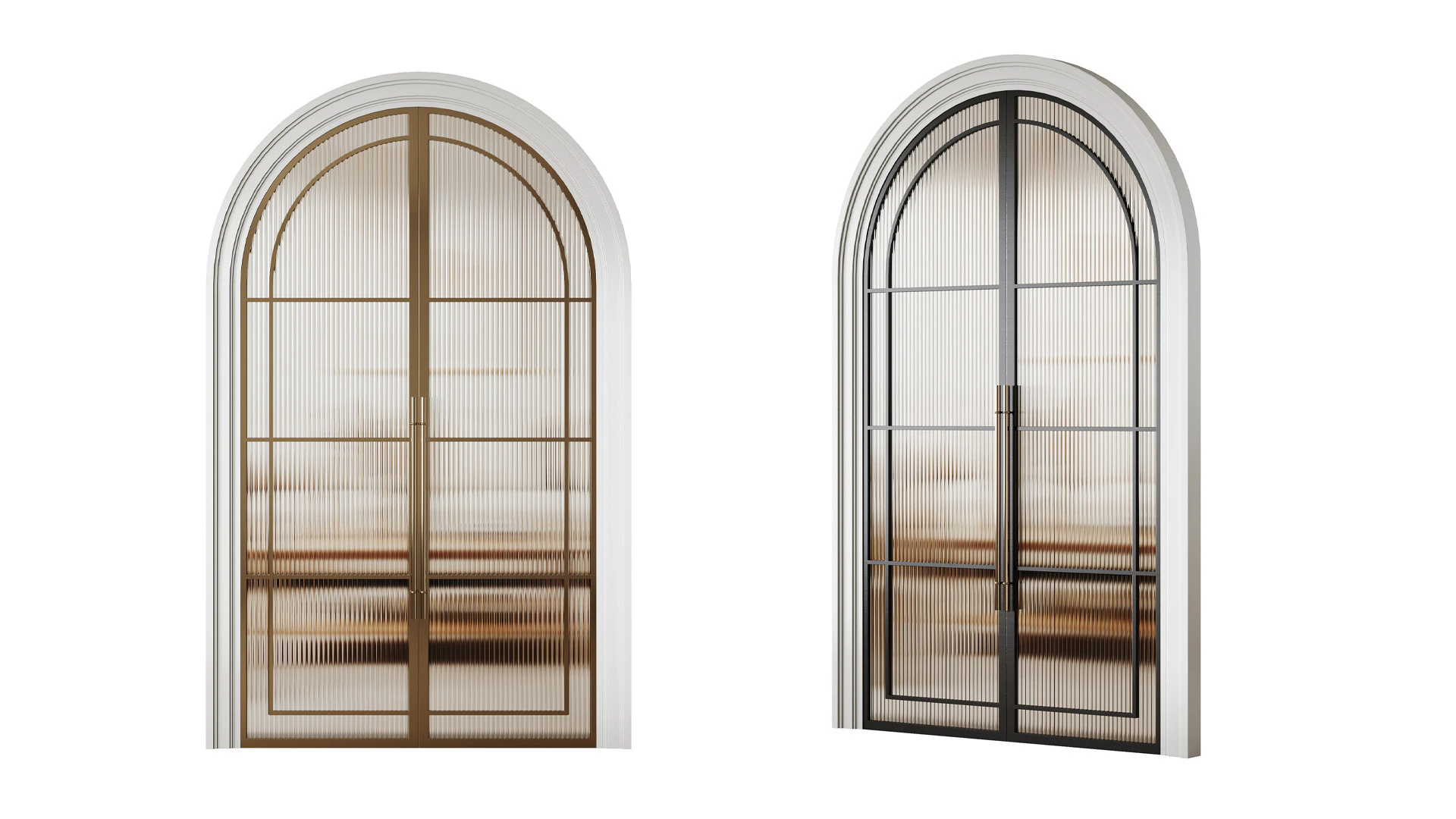 Interior Doors 10 3D Model .c4d .max .obj .3ds .fbx .stl .blend 