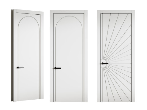 Interior doors ALBA 3D Модель
