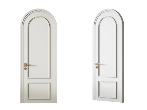 Interior Doors Arc 3D Model