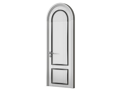 Interior Doors Arc Modello 3D