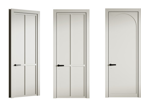 Interior doors Softform 3D Model