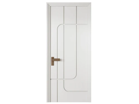 Laki Kapi Interior Door 17 3D Model