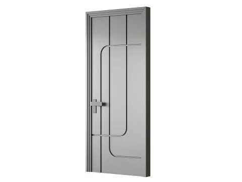 Laki Kapi Interior Door 17 3D Model