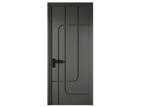 Laki Kapi Interior Door 17 3D Model