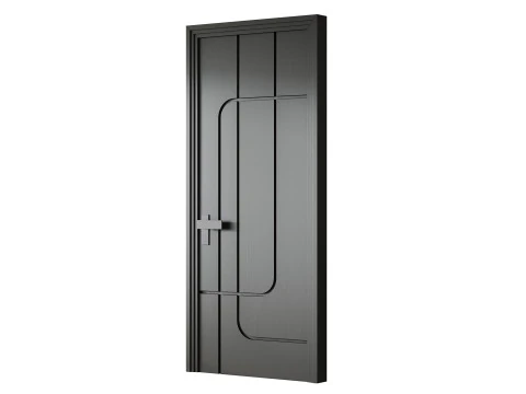 Laki Kapi Interior Door 17 3D Model