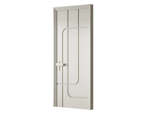 Laki Kapi Interior Door 17 3D Model