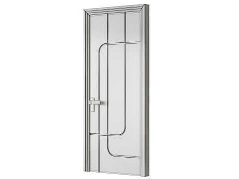 Laki Kapi Interior Door 17 3D Model