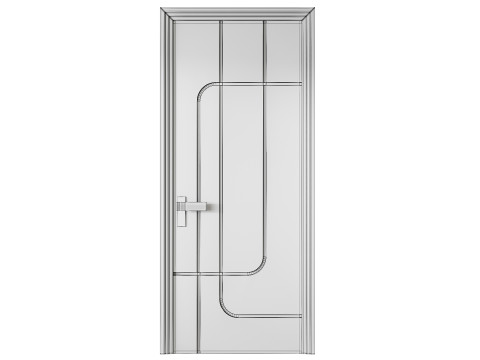 Laki Kapı İç Kapı 17 3D Model