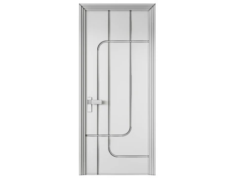 Laki Kapi Interior Door 17 3D Model
