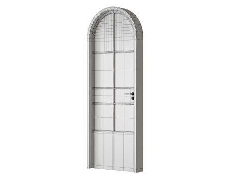 Puerta Met&aacute;lica Modelo 3D