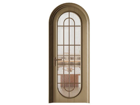 Porta metallica 31 Modello 3D