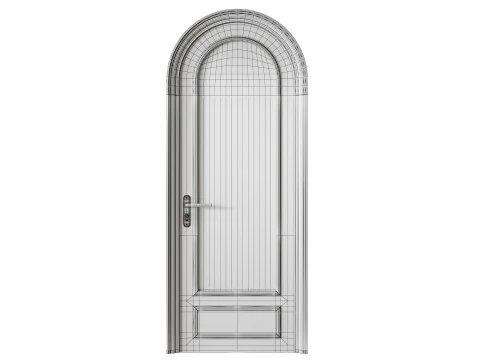 Porta metallica 31 Modello 3D