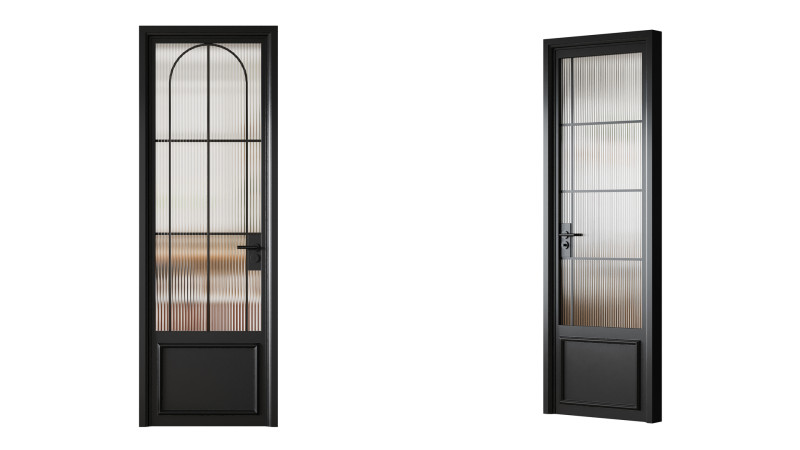 Metall Door 33 3D Model .c4d .max .obj .3ds .fbx .stl .blend 