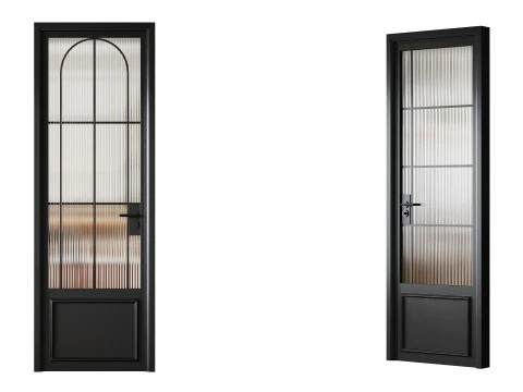 Metalen deur 33 3D Model