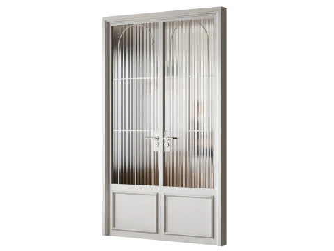 Metall Door 33 2 3D Model