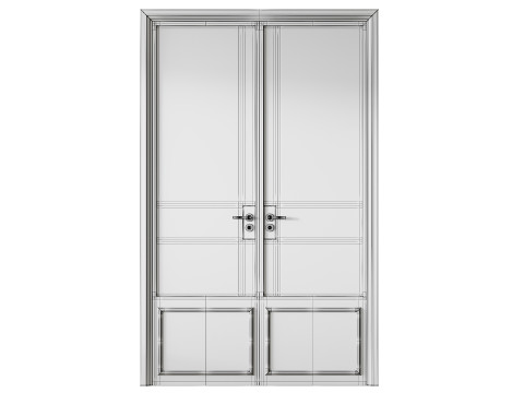 金属门 33 2 3D 模型