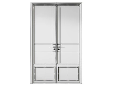Metall Door 33 2 3D Model