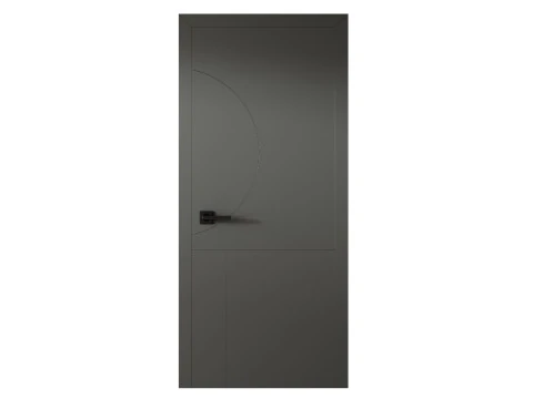 Modern Flush Interior Door 16 3D Model