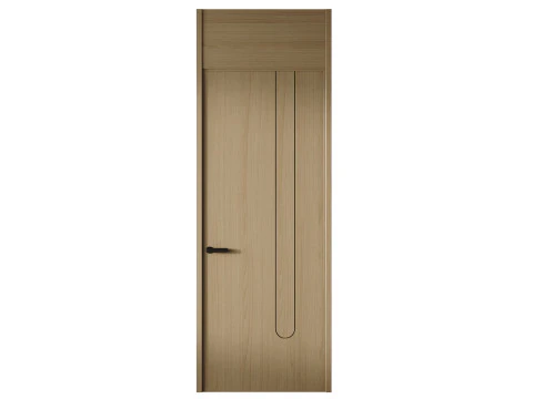 Modern Interior Door 19 3D Model