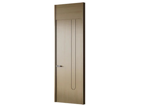 Modern Interior Door 19 3D Model