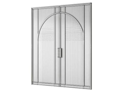 Partition Door 3D Model