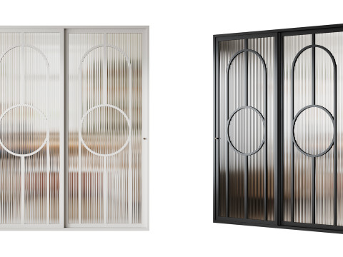 Partition Door 55 3D Model