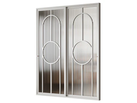 Partition Door 55 3D Model