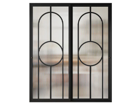 Partition Door 55 3D Model