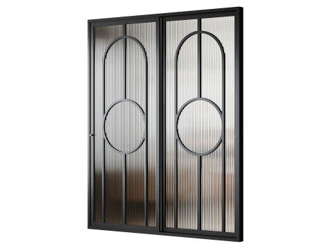 Partition Door 55 3D Model