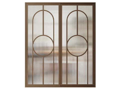 Partition Door 55 3D Model