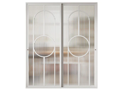 Partition Door 55 3D Model