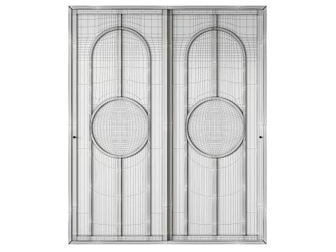 Partition Door 55 3D Model