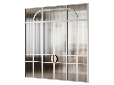 Partition Door 56 3D Model