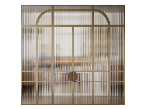 Partition Door 56 3D Model