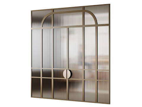 Partition Door 56 3D Model