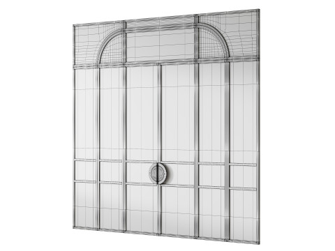 Partition Door 56 3D Model