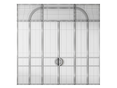 Partition Door 56 3D Model