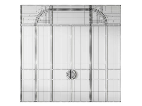 Porta divisoria 56 Modello 3D