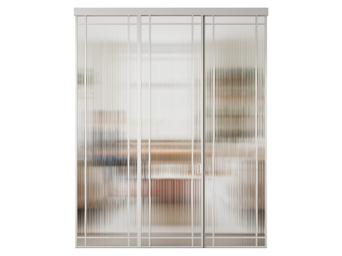 Partition Door 58 3D Modell