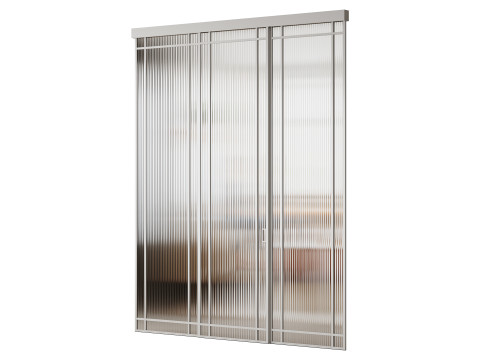 Partition Door 58 3D Modell