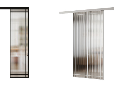 Partition Door Minoli Split 57 3D Model